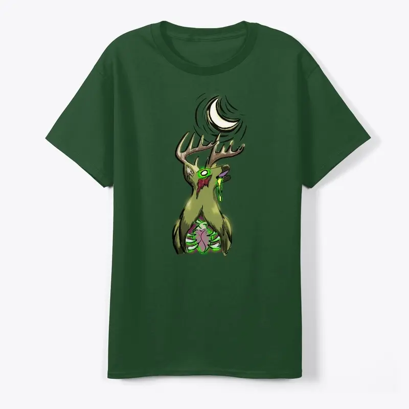 Heart Shot Zombie Deer Shirt